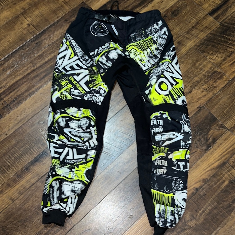 Oneal Element Series Motocross Racing Pants Youth Size 12 / 14
